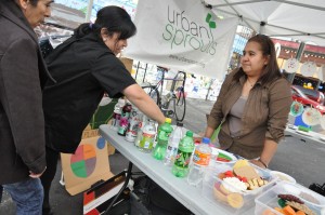 Moms at market